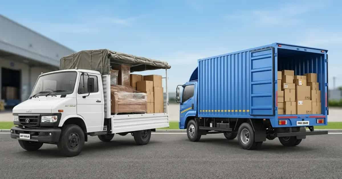 14 Feet Truck Dimensions in India: Payload, Top Models & Cargo Size
