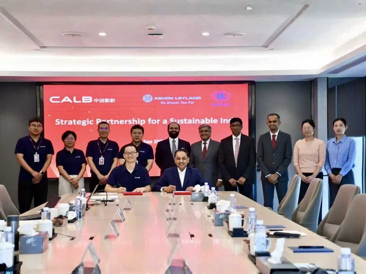 Ashok Leyland Advances Local Battery Plant Plans with CALB