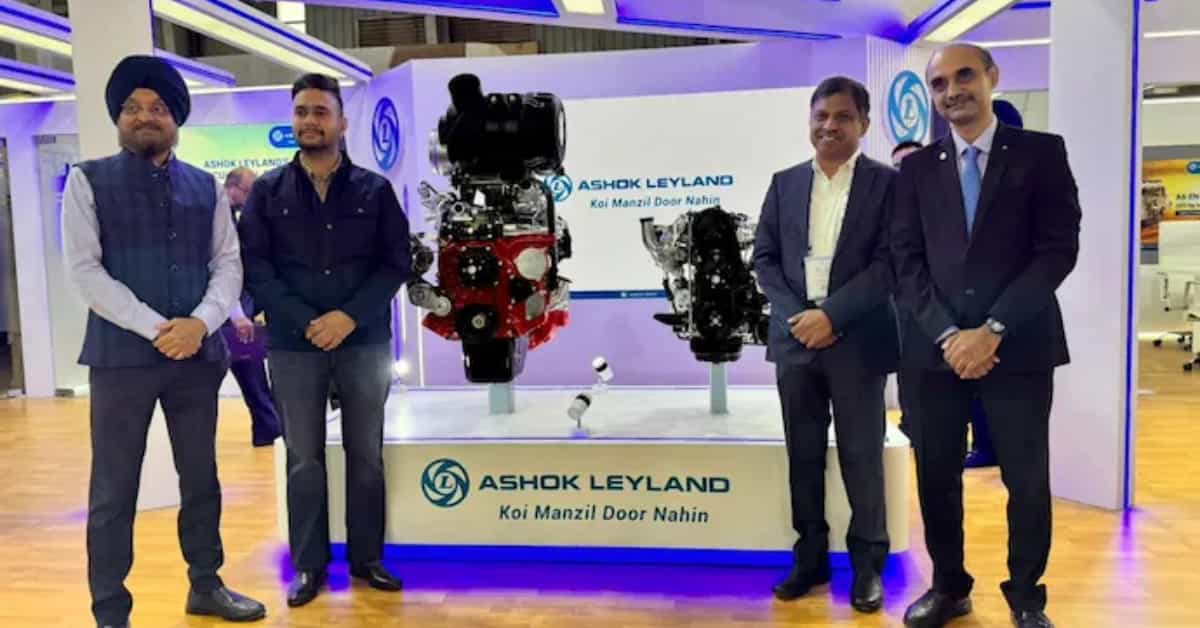 Ashok Leyland Launches P15 & H4 Engines at EXCON 2025