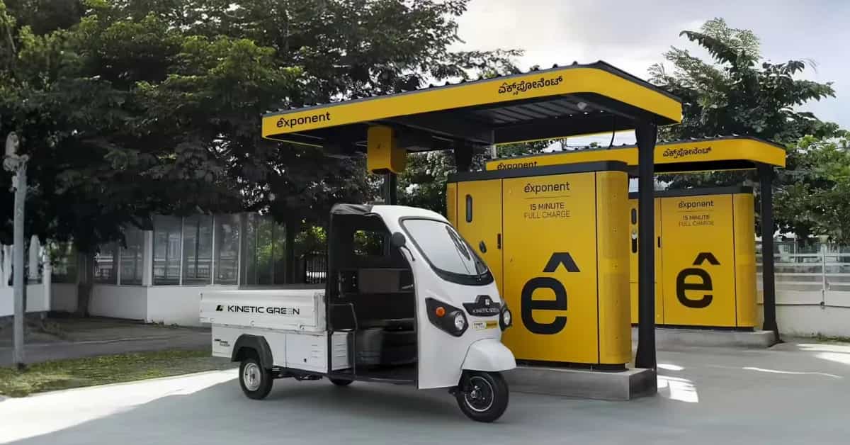 Kinetic Green 3-Wheelers Get 15-Minute Full Charge