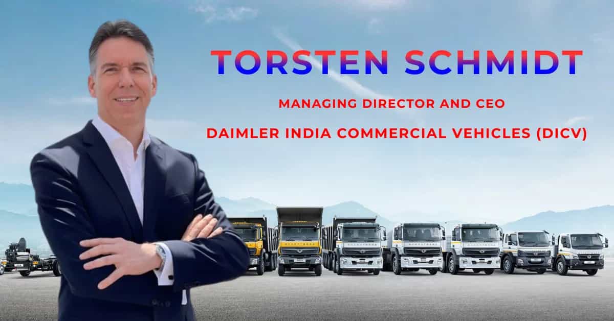 Torsten Schmidt Named New CEO of Daimler India
