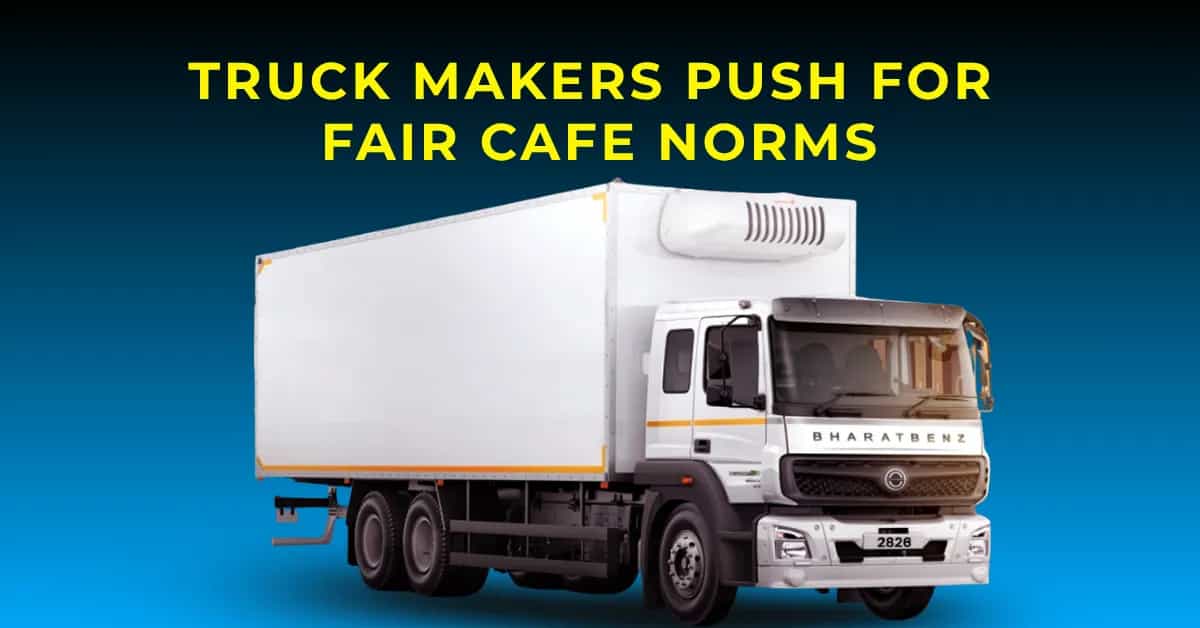 Truck Makers Push For Fair CAFE Norms