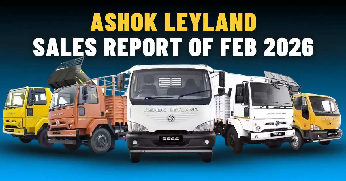 Ashok Leyland February 2026 Commercial Vehicle Sales Report-image
