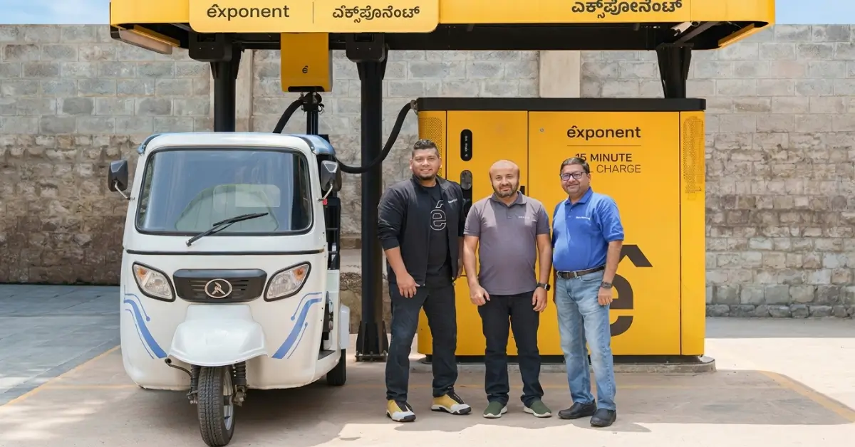 Atul Auto and Exponent Energy to Build 15-Minute Charging Electric Auto Platform