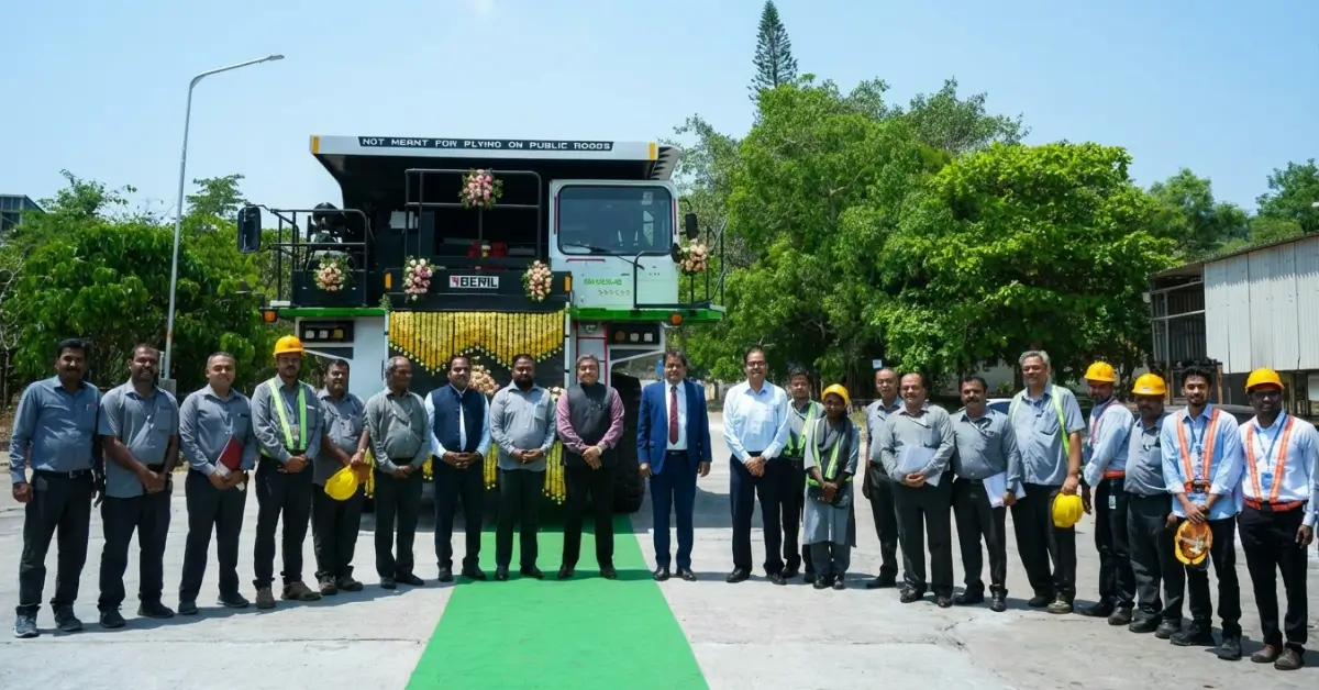 BEML's BH35-2 EV Is India's First Indigenous Electric Dump Truck-image