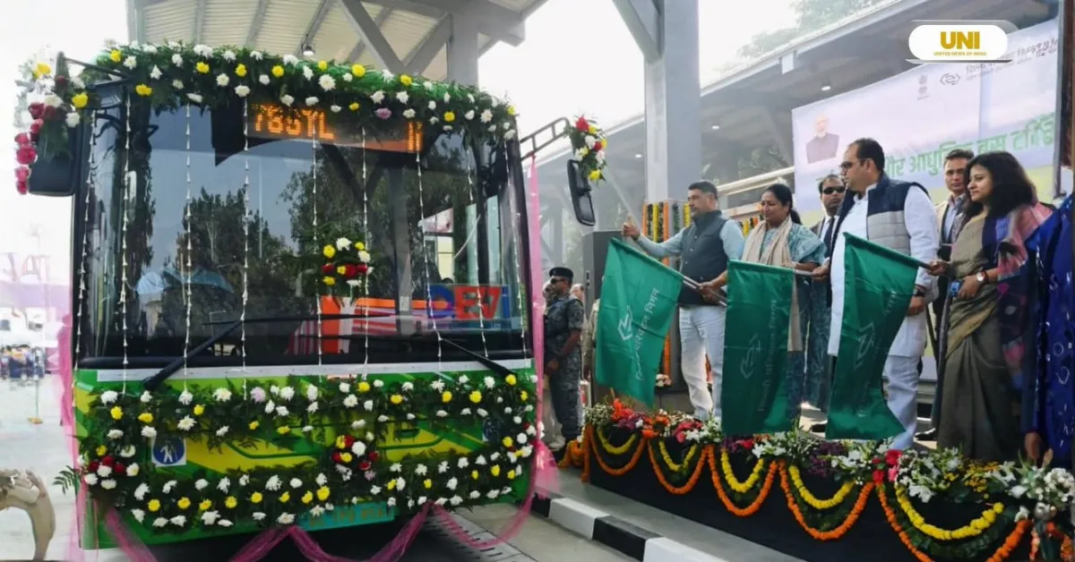 Delhi Adds 40 E-Buses, Unveils Revamped Azadpur Depot-image