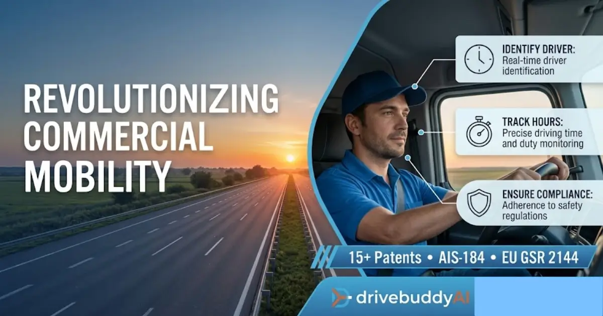 drivebuddyAI Gets Patent for Facial Recognition System for CV Drivers-image