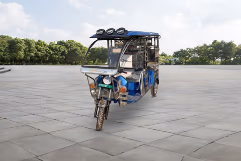 Gkon Stainless Steel Battery Operated Rickshaw thumbnail