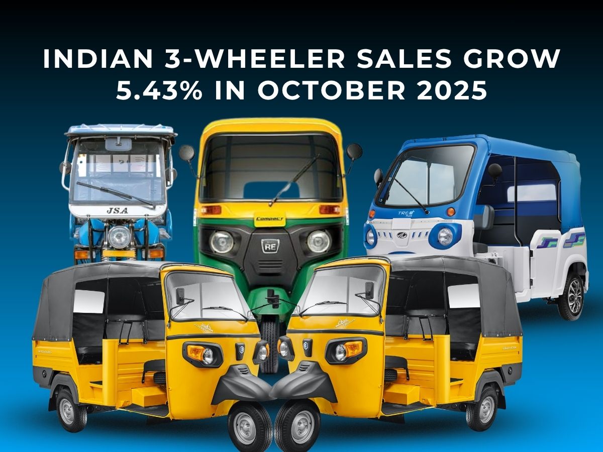 Indian 3-Wheeler Sales Grow 5.43% in October 2025 Indian 3-Wheeler Sales Grow 5.43% in October 2025-image