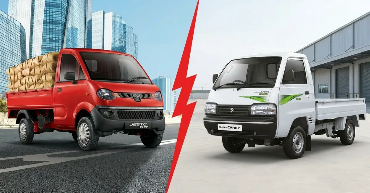 Mahindra Jeeto vs Maruti Suzuki Super Carry Comparison 2026: Which Mini Truck is Best?-image