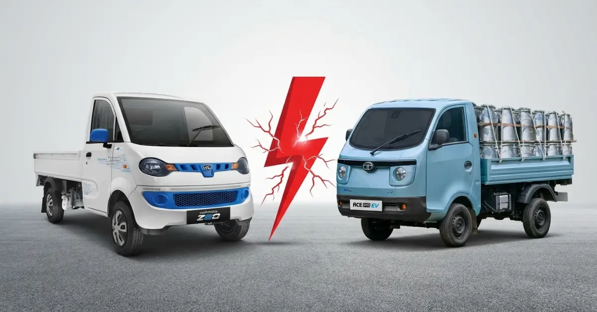 Mahindra Zeo vs Tata Ace Pro EV Comparison 2026: Which Mini Truck is Best?-image