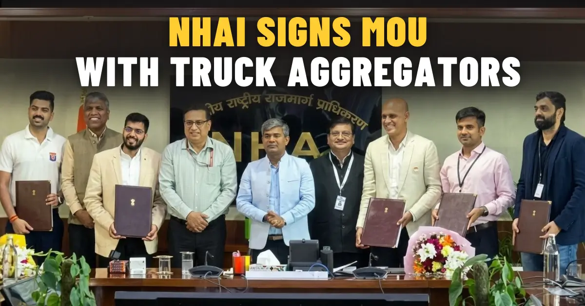 NHAI Signs MoU with Truck Aggregators for Driver Safety, Highway Alerts-image