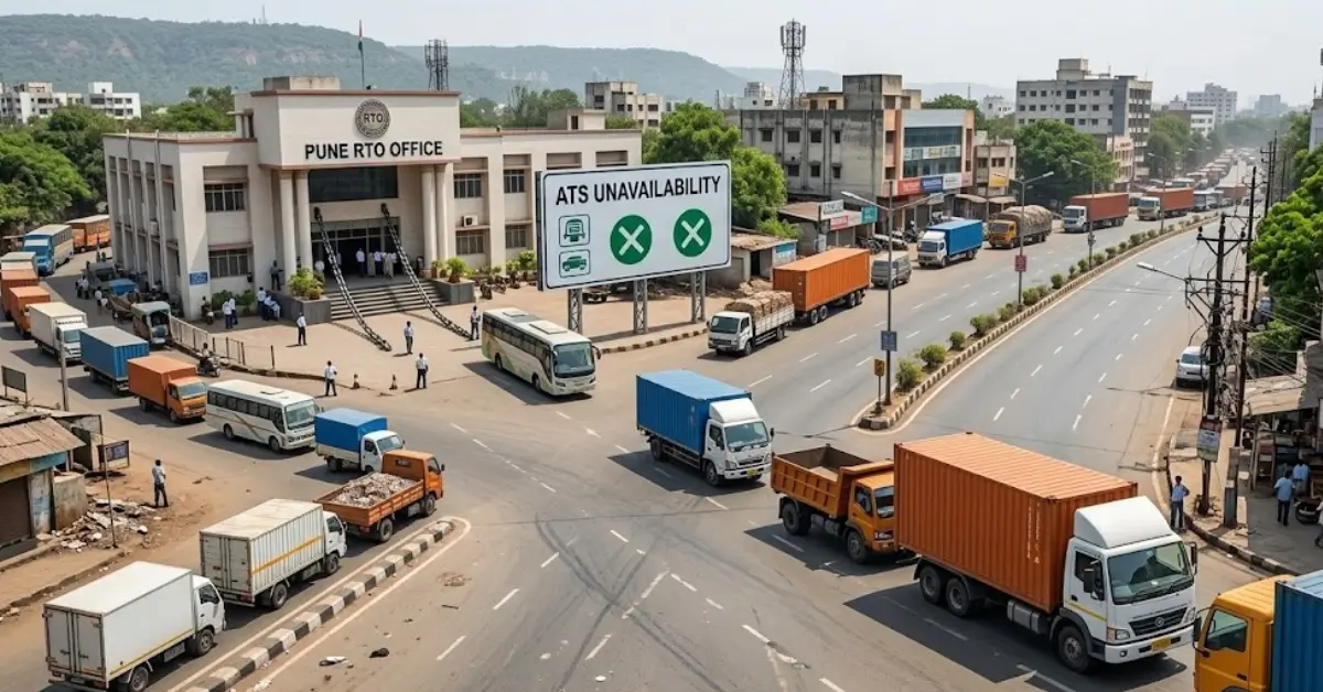 Pune Truck Fitness Tests Halted Again Due to ATS Unavailability-image