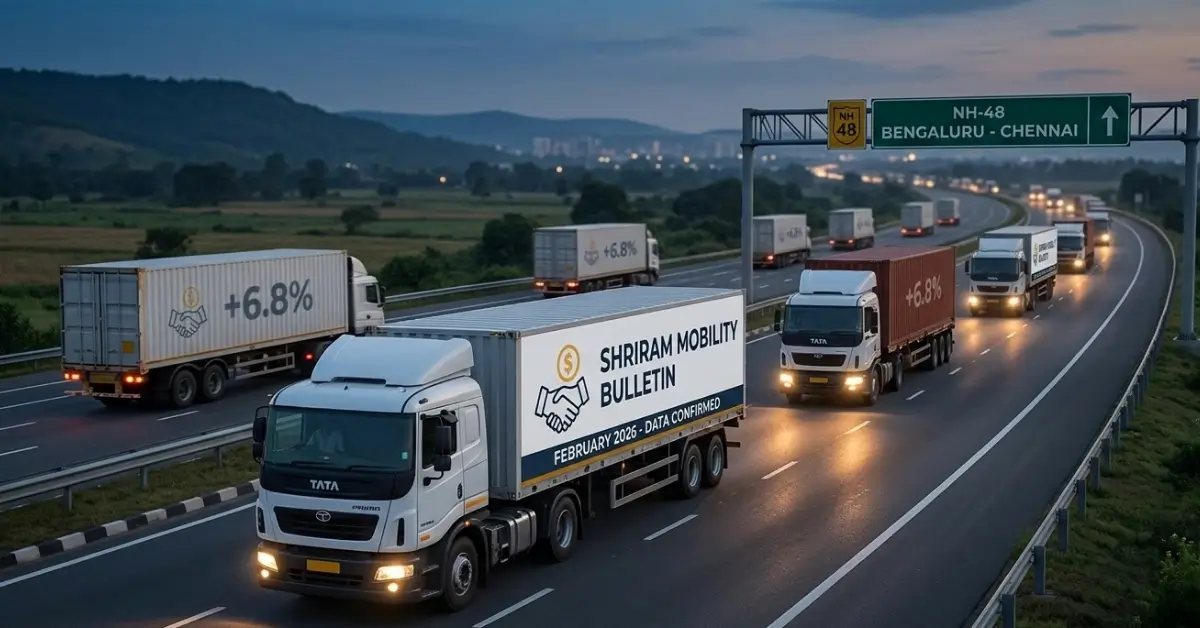 Shriram Mobility Report Shows Stable Truck Rentals in Feb 2026-image
