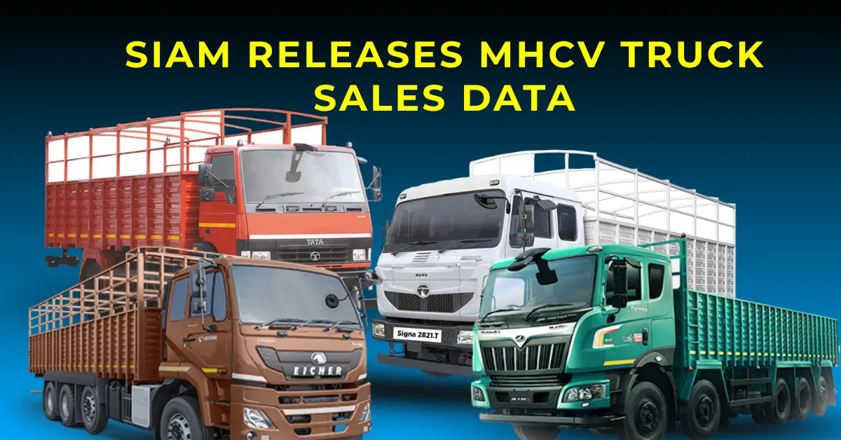 SIAM Releases Zone-Wise MHCV Truck Sales Data of Q3 FY26-image