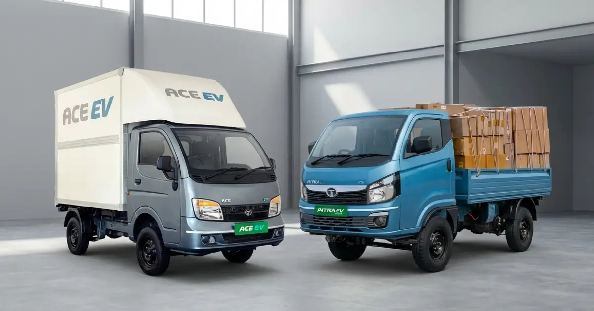 Tata Ace EV vs Tata Intra EV: Which EV Should You Buy in 2026?-image