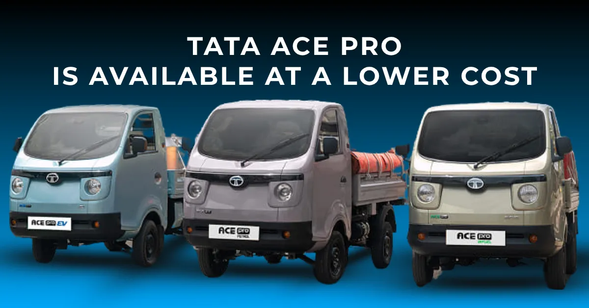 Tata Ace Pro Now Cheaper with Lower GST and Vouchers-image