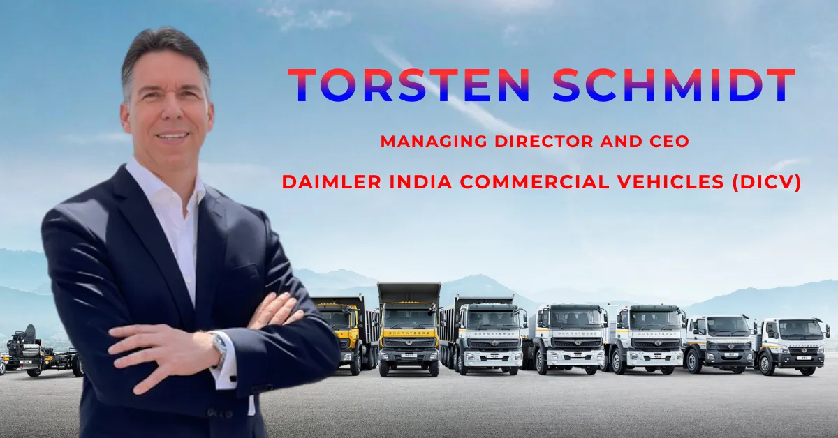 Torsten Schmidt Named New CEO of Daimler India -image