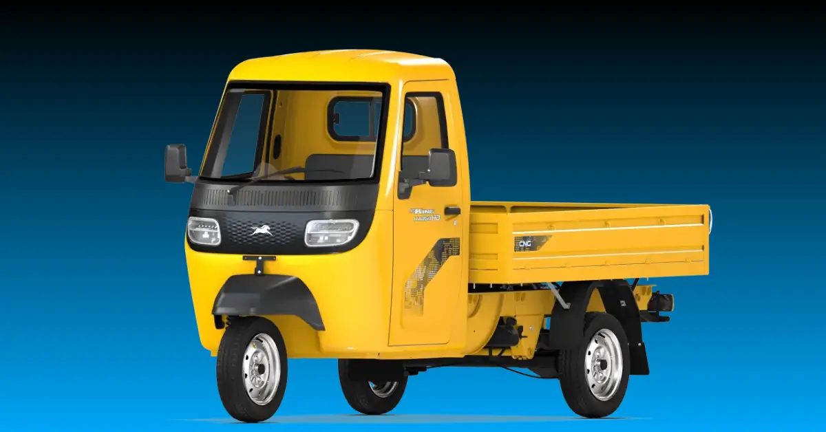 TVS King Kargo CNG HD Launched at Rs 2.71L with 250 km Range-image