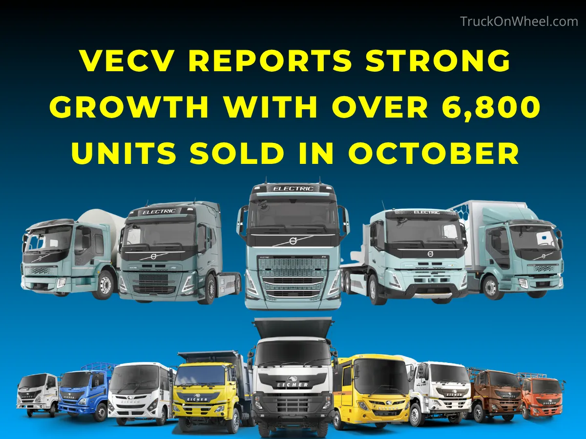 VECV Sales Grow 11% with 6,881 Units Sold in October 2025-image
